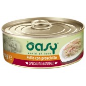 OASY CAT POLLO CON PROSCIUTTO 70 GR